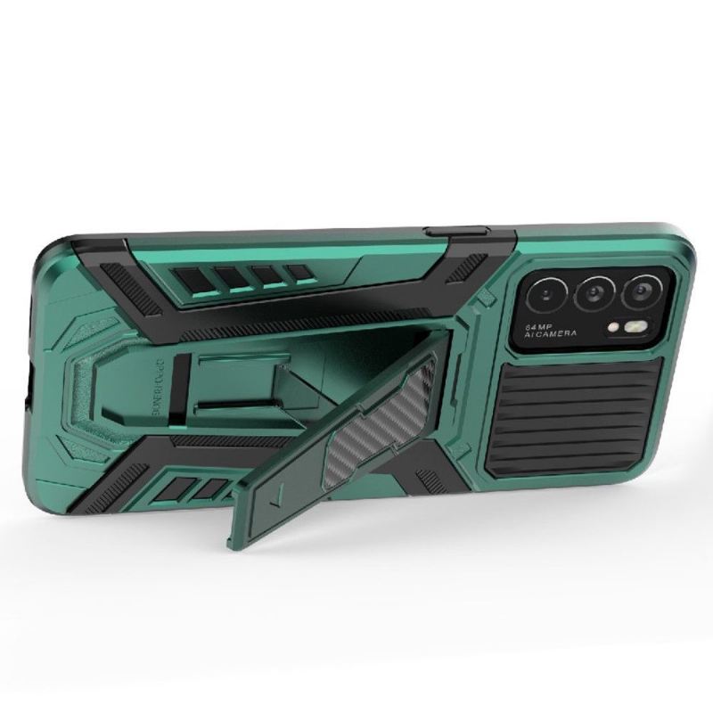 Hülle Für Oppo Reno 6 5G Heavy Duty Mit Seitenständer
