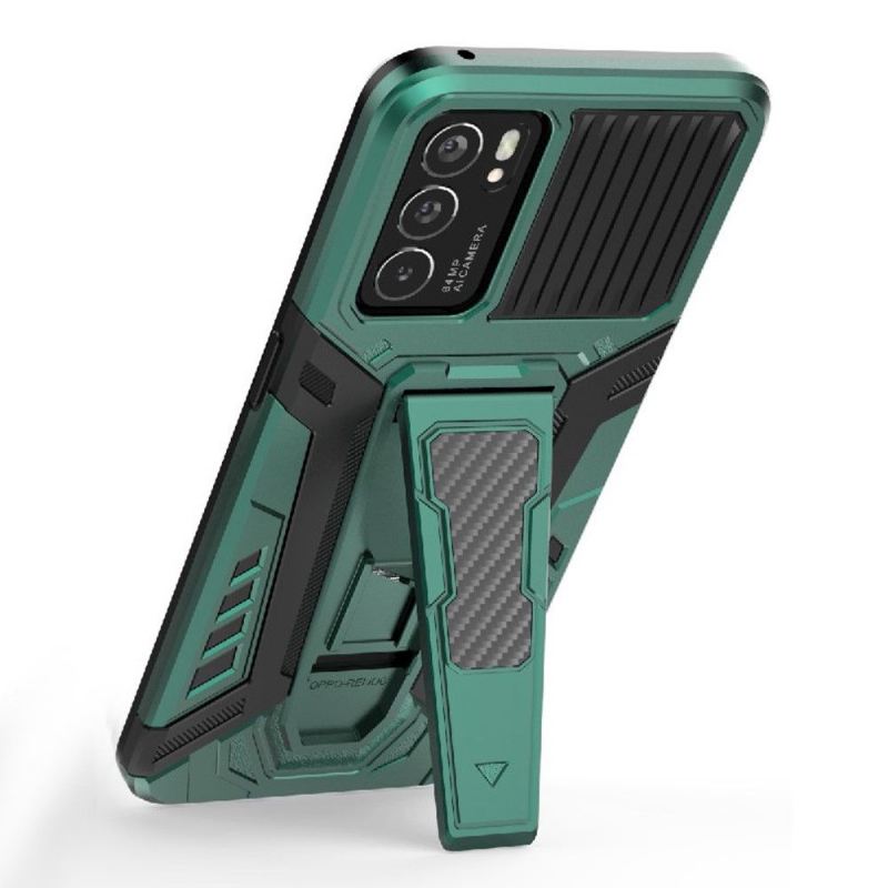 Hülle Für Oppo Reno 6 5G Heavy Duty Mit Seitenständer