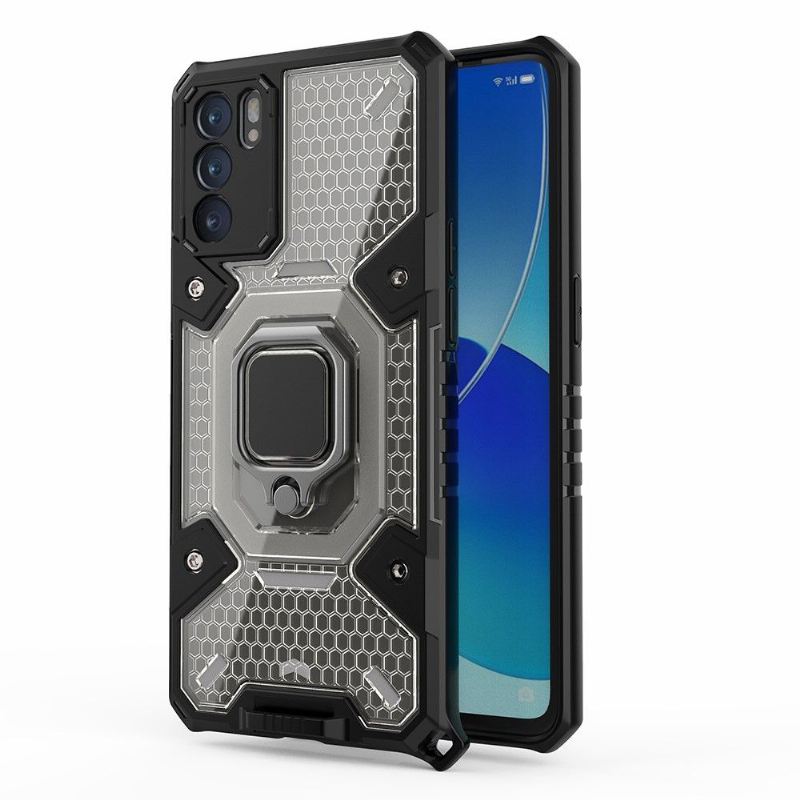 Hülle Für Oppo Reno 6 5G Zweifarbige Unterstützungsfunktion