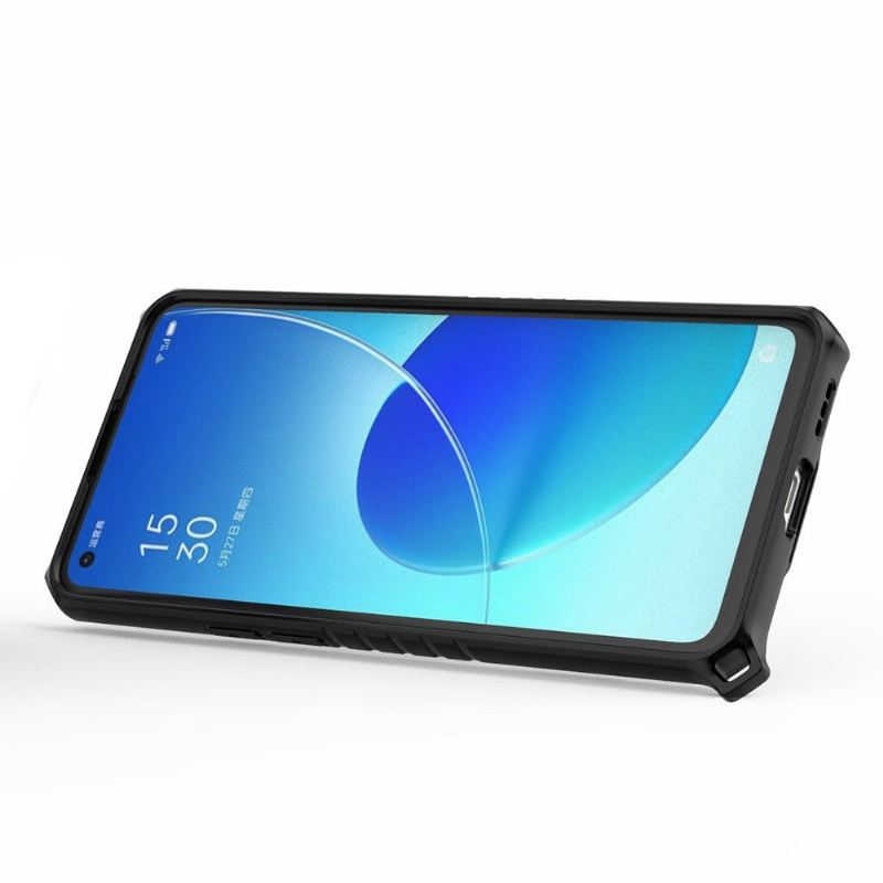 Hülle Für Oppo Reno 6 5G Zweifarbige Unterstützungsfunktion