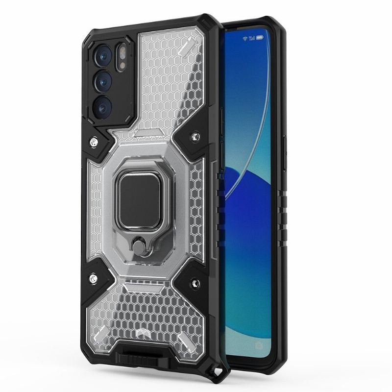 Hülle Für Oppo Reno 6 5G Zweifarbige Unterstützungsfunktion