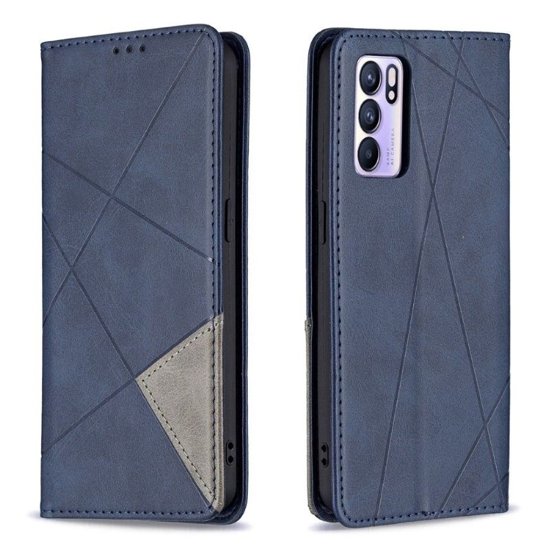 Lederhüllen Für Oppo Reno 6 5G Kartenetui Aus Leder Im Célinia-stil