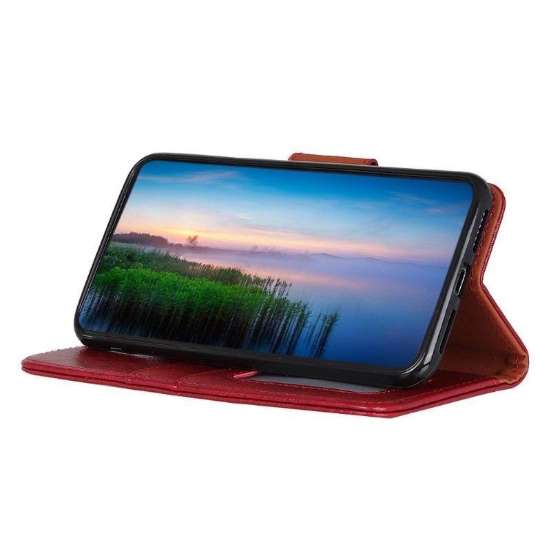 Lederhüllen Für Oppo Reno 6 5G Stil Aus Gealtertem Leder