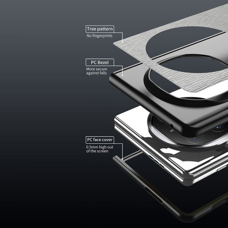 Hülle Für Huawei Mate X6 Holzstruktur