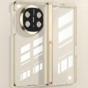 Hülle Für Huawei Mate X6 Transparent Mit Scharnier Und Gehärtetem Glas