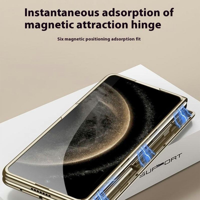 Hülle Für Huawei Mate X6 Transparent Mit Scharnier Und Gehärtetem Glas