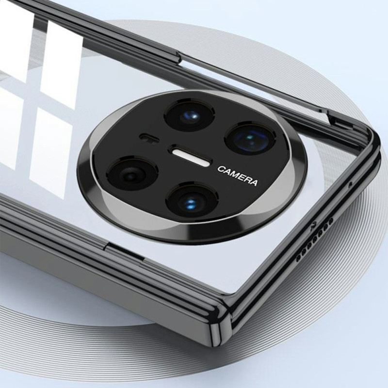 Hülle Für Huawei Mate X6 Transparent Mit Scharnier Und Gehärtetem Glas