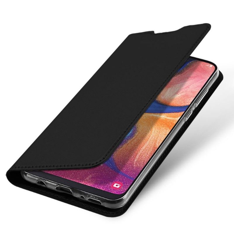 Case Für Samsung Galaxy A20e Business Kunstleder