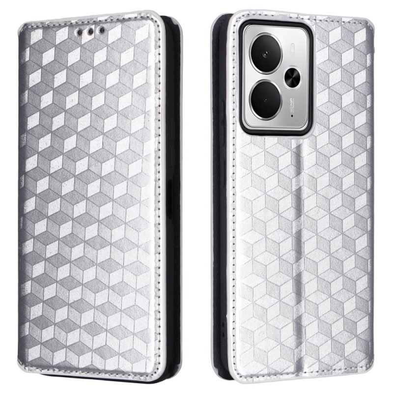 Flip Case Für Realme 14t 5g 3d Diamanten