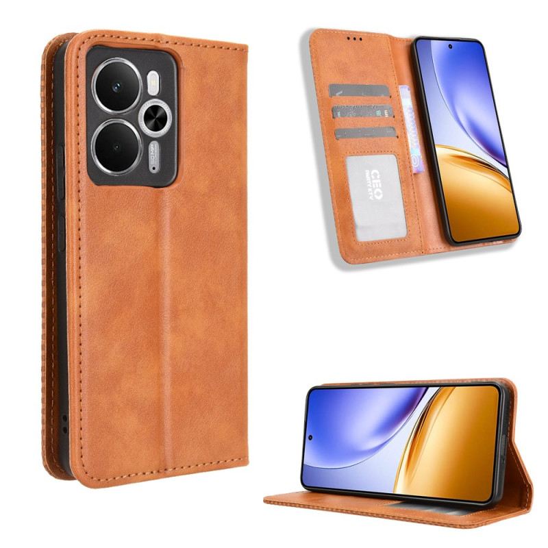Flip Case Realme 14t 5g Vintage-fries