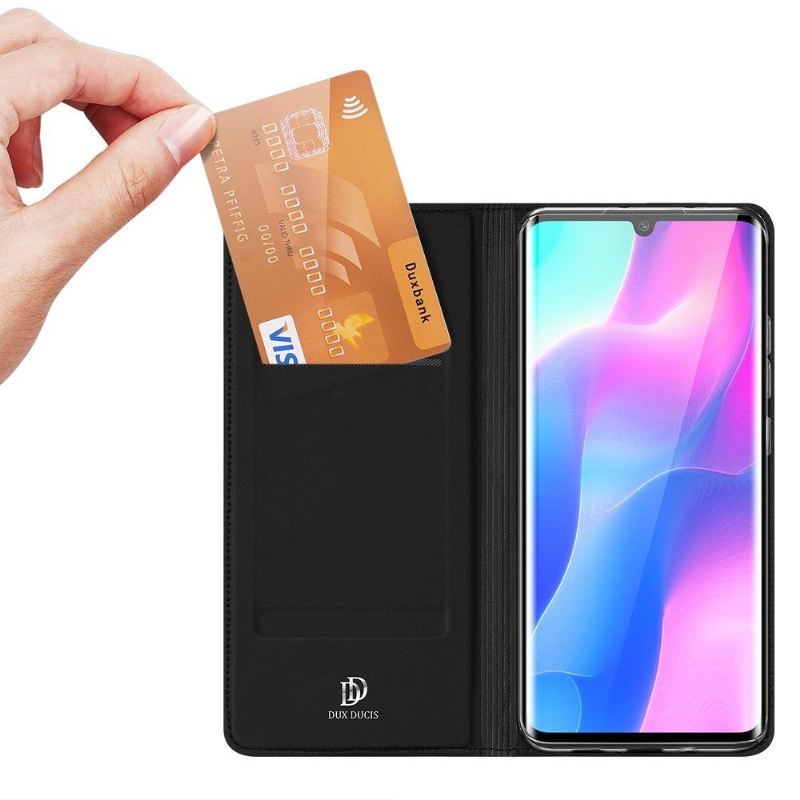 Lederhüllen Für Xiaomi Mi Note 10 Lite Satinierte Beschichtung