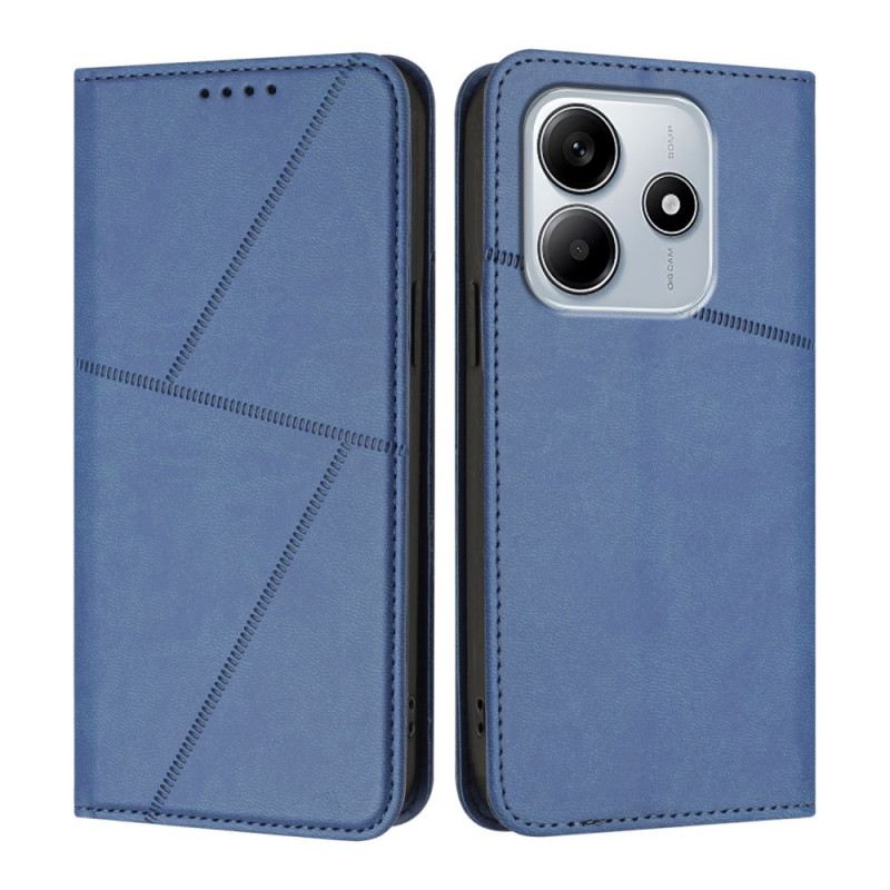 Flip Case Für Xiaomi Redmi Note 14 5g Linien