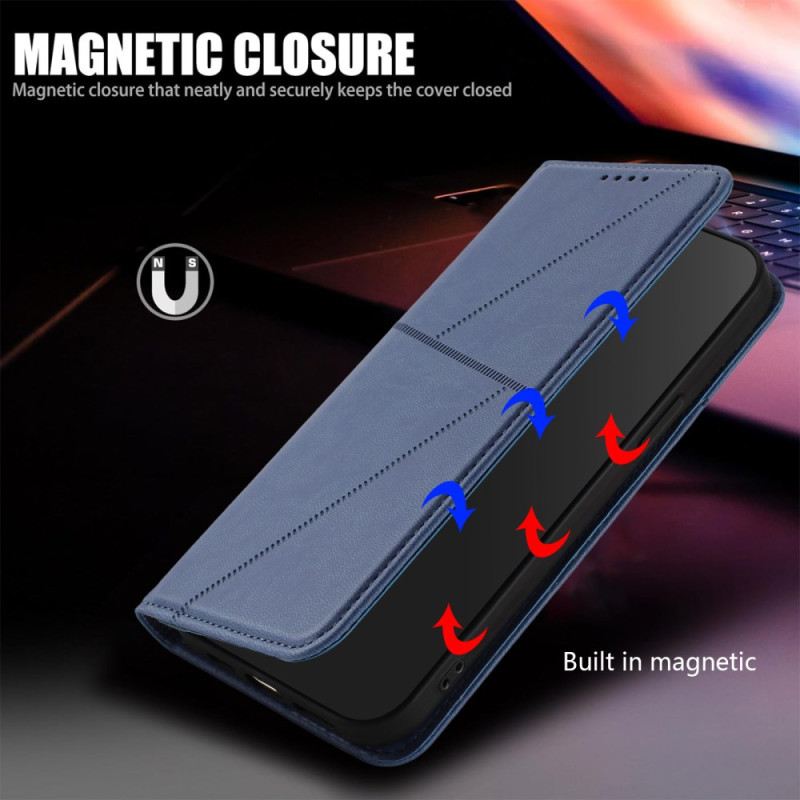 Flip Case Für Xiaomi Redmi Note 14 5g Linien