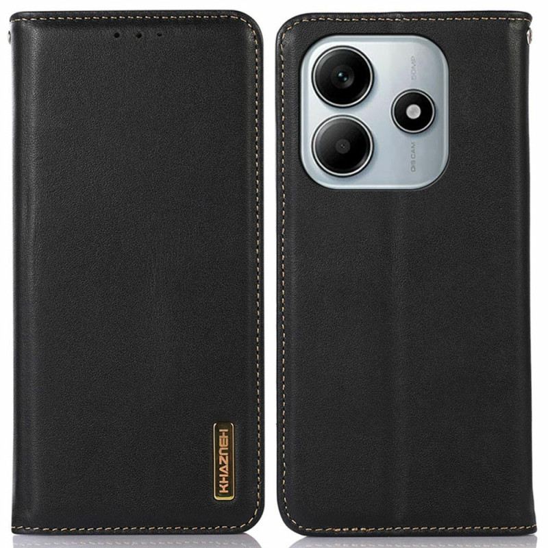 Flip Case Für Xiaomi Redmi Note 14 5g Nappaleder