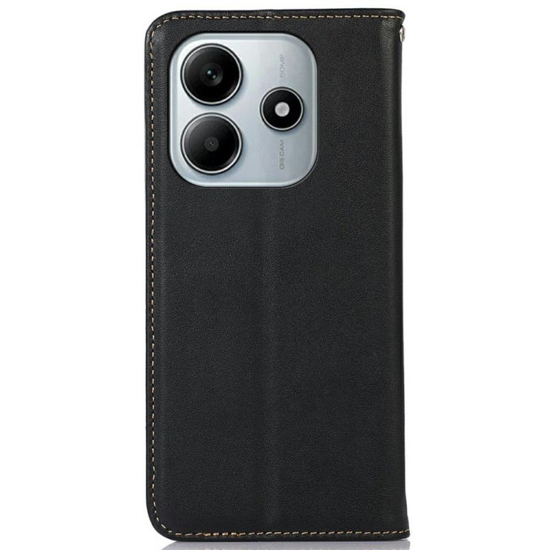 Flip Case Für Xiaomi Redmi Note 14 5g Nappaleder