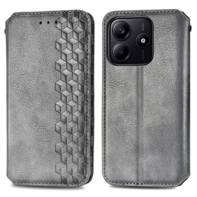 Flip Case Für Xiaomi Redmi Note 14 5g Vintage-lederoptik