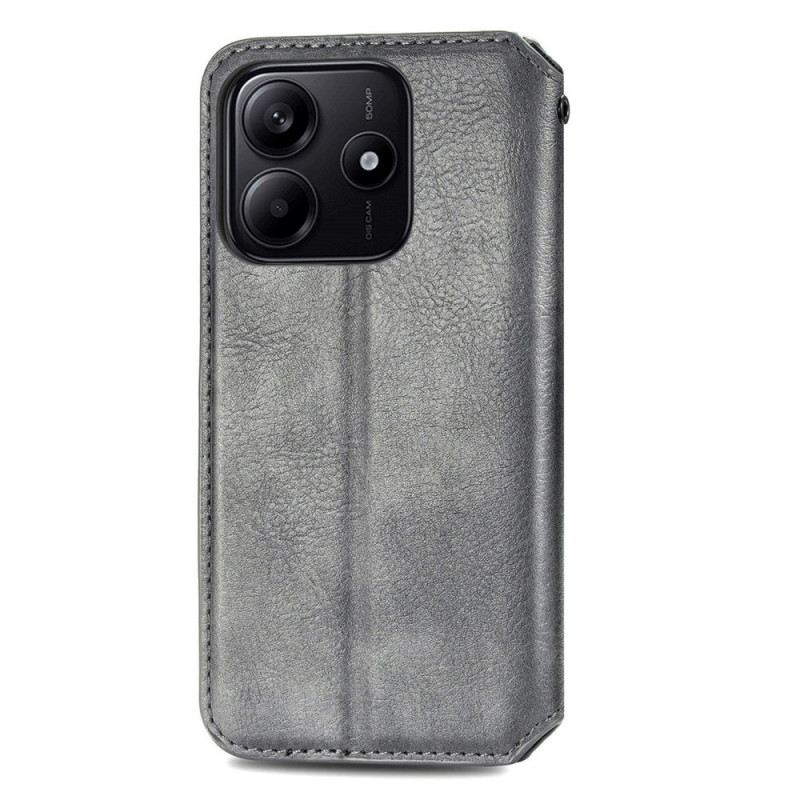 Flip Case Für Xiaomi Redmi Note 14 5g Vintage-lederoptik