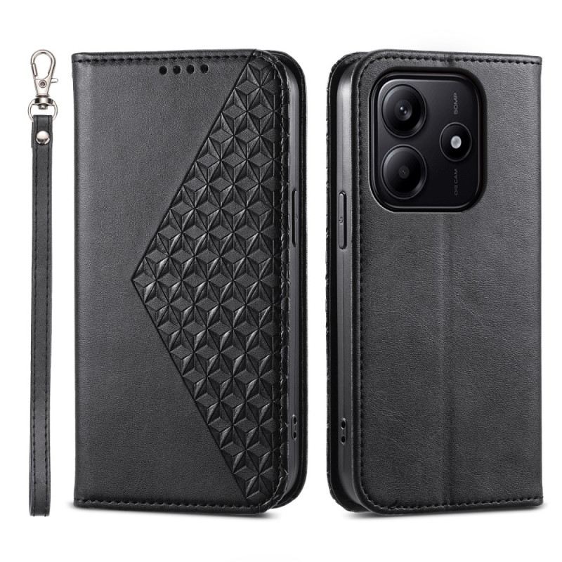 Flip Case Xiaomi Redmi Note 14 5g Diamantmuster