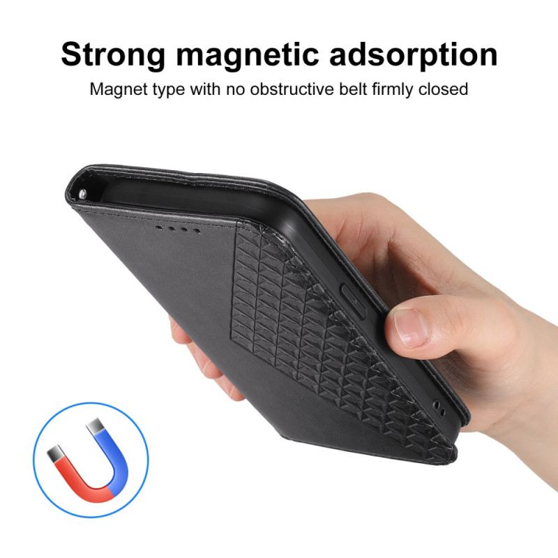 Flip Case Xiaomi Redmi Note 14 5g Diamantmuster