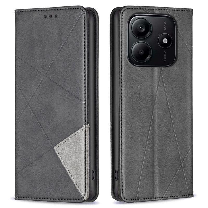 Flip Case Xiaomi Redmi Note 14 5g Handyhülle Geometrisch