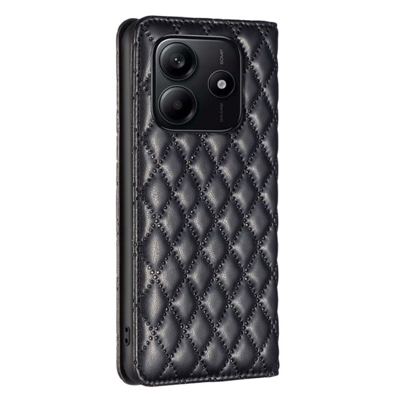 Flip Case Xiaomi Redmi Note 14 5g Handyhülle Gesteppt Binfen Color