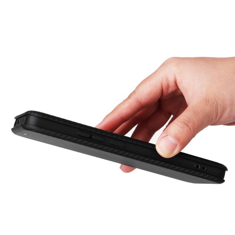 Flip Case Xiaomi Redmi Note 14 5g Kohlefaser
