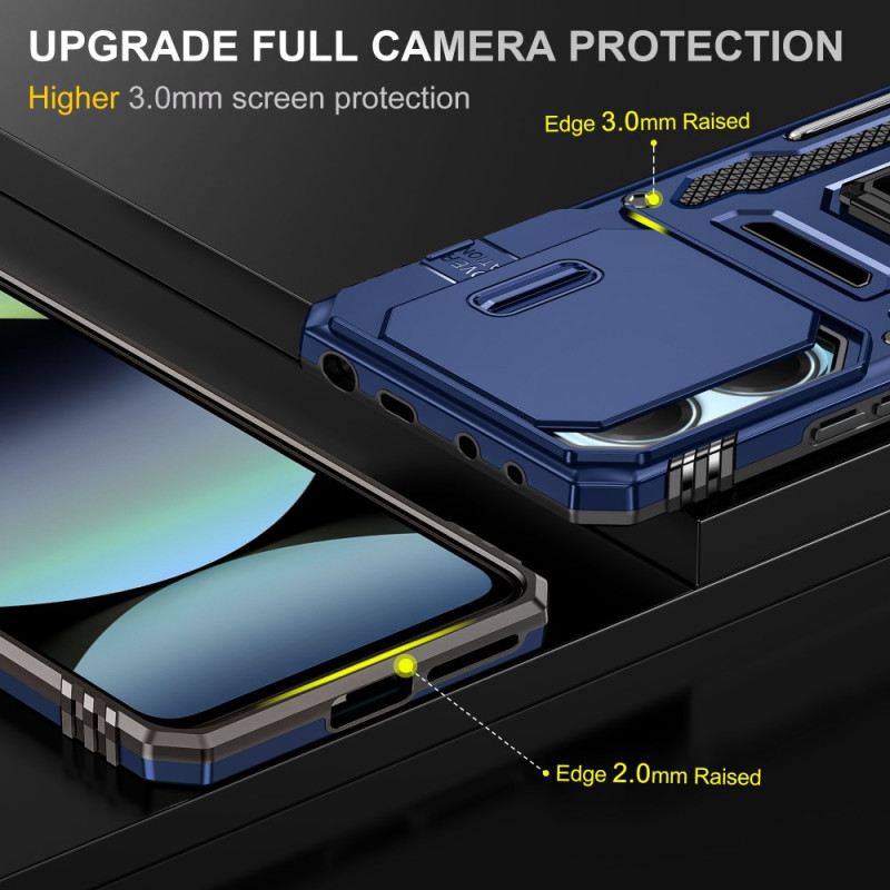 Hülle Für Xiaomi Redmi Note 14 5g Extrem Robust Mit Ständer Und Objektivschutz