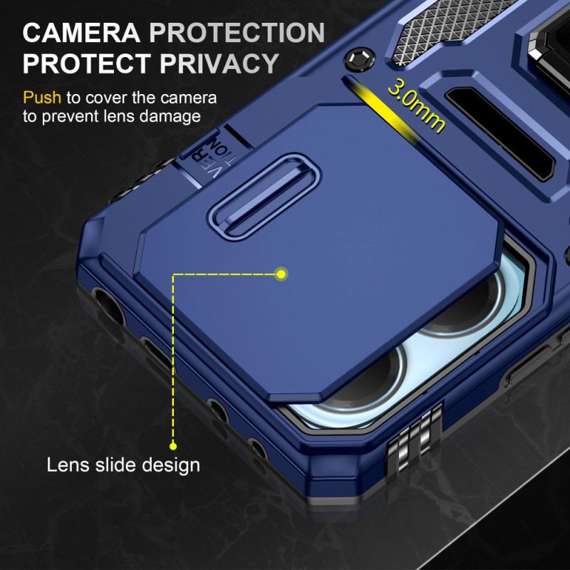 Hülle Für Xiaomi Redmi Note 14 5g Extrem Robust Mit Ständer Und Objektivschutz