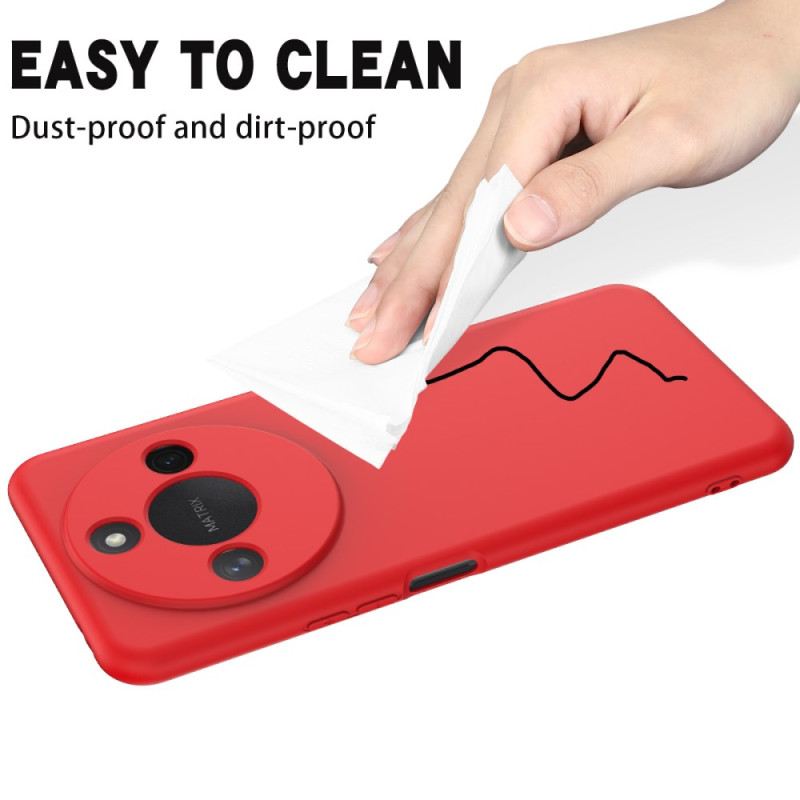 Hülle Für Xiaomi Redmi Note 14 5g Flüssigsilikon Mit Trageband