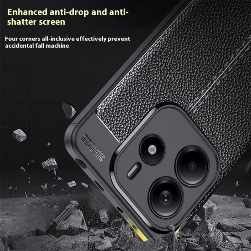 Hülle Für Xiaomi Redmi Note 14 5g Litschi-textur