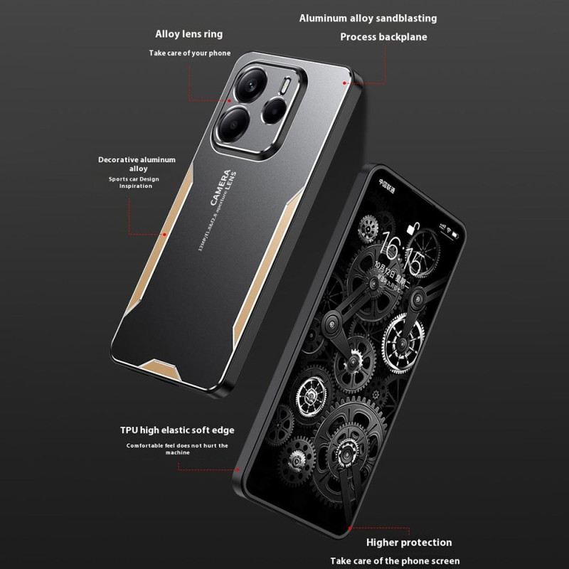 Hülle Für Xiaomi Redmi Note 14 5g Metalleffekt