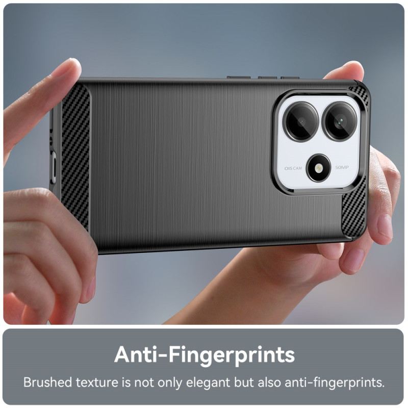 Hülle Xiaomi Redmi Note 14 5g Gebürstete Carbonfaser