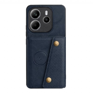 Hülle Xiaomi Redmi Note 14 5g Handyhülle Kartenhalter Mit Ständer