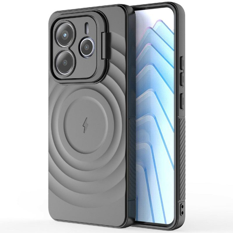 Hülle Xiaomi Redmi Note 14 5g Magsafe-kompatibel Mit Wellenmuster