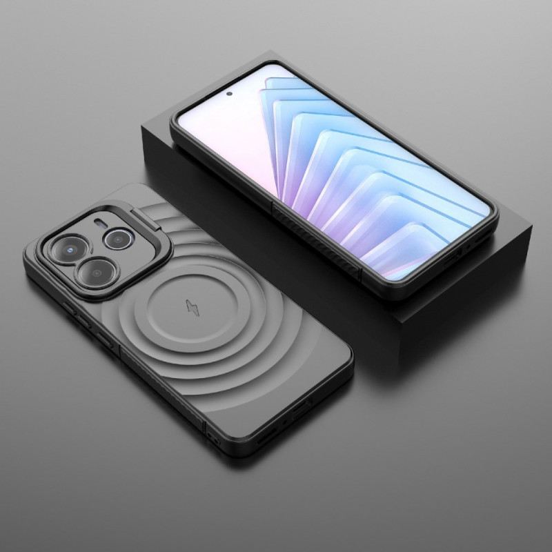 Hülle Xiaomi Redmi Note 14 5g Magsafe-kompatibel Mit Wellenmuster