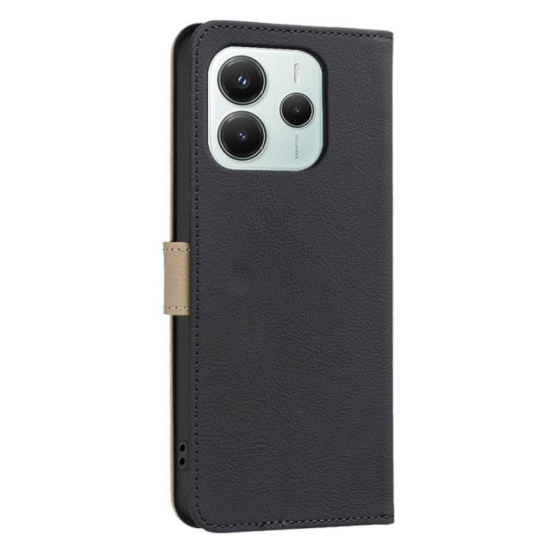 Lederhüllen Für Xiaomi Redmi Note 14 5g Blumenmuster Binfen Color