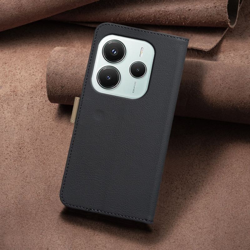 Lederhüllen Für Xiaomi Redmi Note 14 5g Blumenmuster Binfen Color