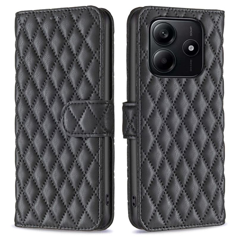 Lederhüllen Für Xiaomi Redmi Note 14 5g Gesteppt