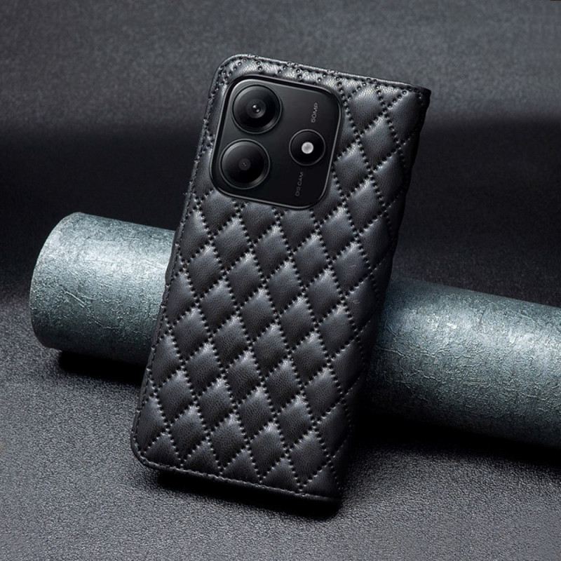Lederhüllen Für Xiaomi Redmi Note 14 5g Gesteppt