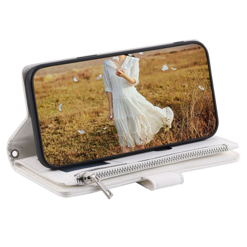 Lederhüllen Für Xiaomi Redmi Note 14 5g Gesteppte Geldbörse