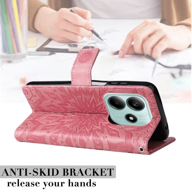 Lederhüllen Für Xiaomi Redmi Note 14 5g Mandala