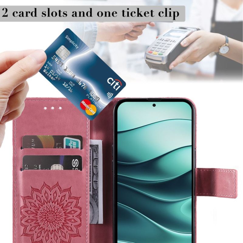 Lederhüllen Für Xiaomi Redmi Note 14 5g Mandala