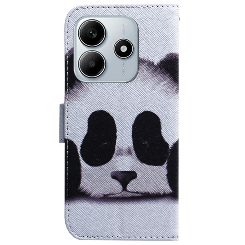 Lederhüllen Für Xiaomi Redmi Note 14 5g Panda