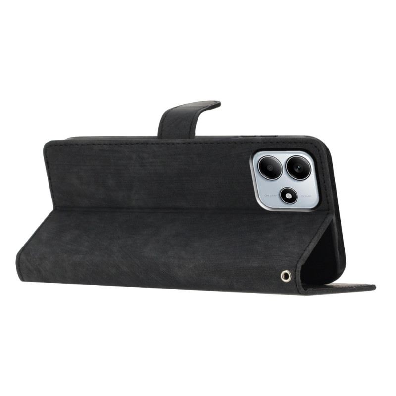 Lederhüllen Für Xiaomi Redmi Note 14 5g Wildlederoptik Mit Riemen