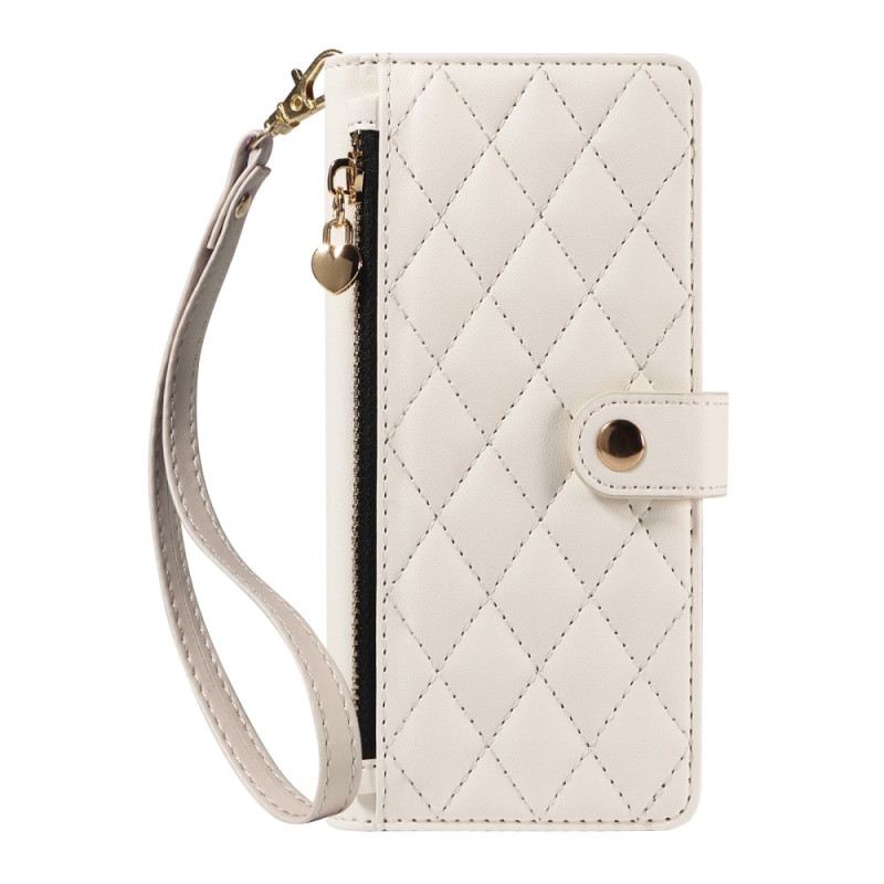 Lederhüllen Xiaomi Redmi Note 14 5g Gesteppt Mit Riemen