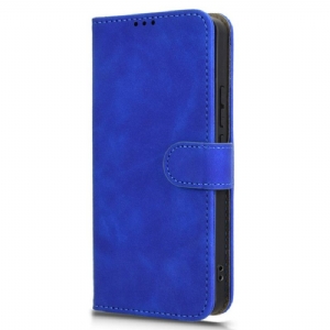 Lederhüllen Xiaomi Redmi Note 14 5g Handyhülle Klassischer Wildleder-effekt