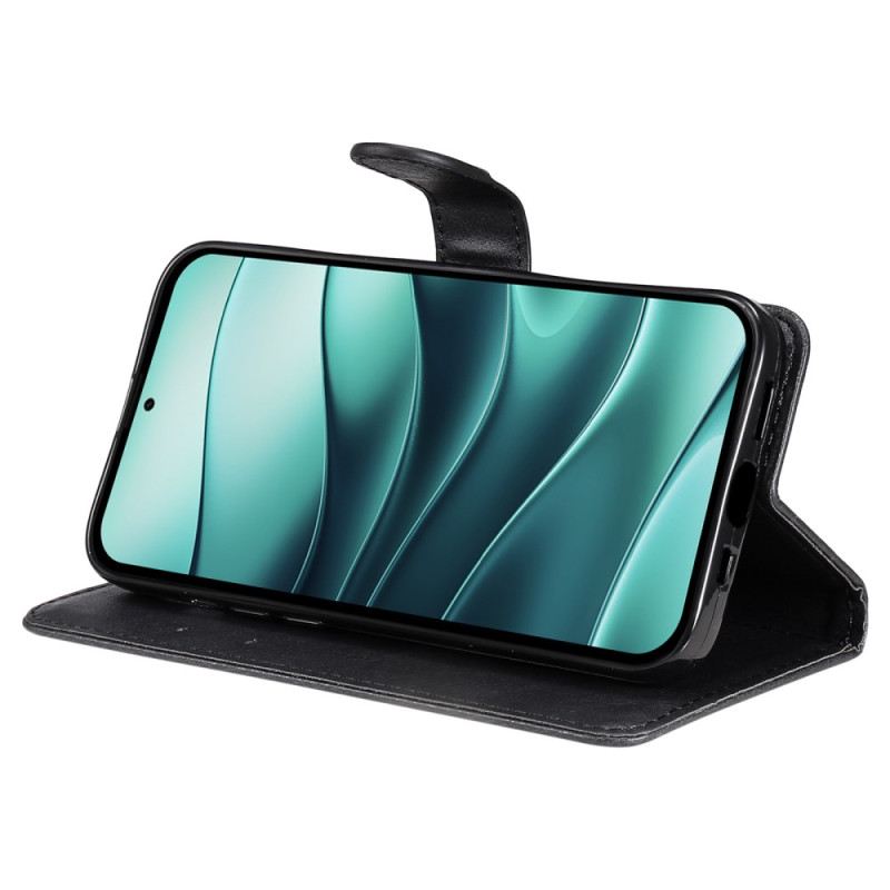 Lederhüllen Xiaomi Redmi Note 14 5g Handyhülle Kunstleder Mit Riemen