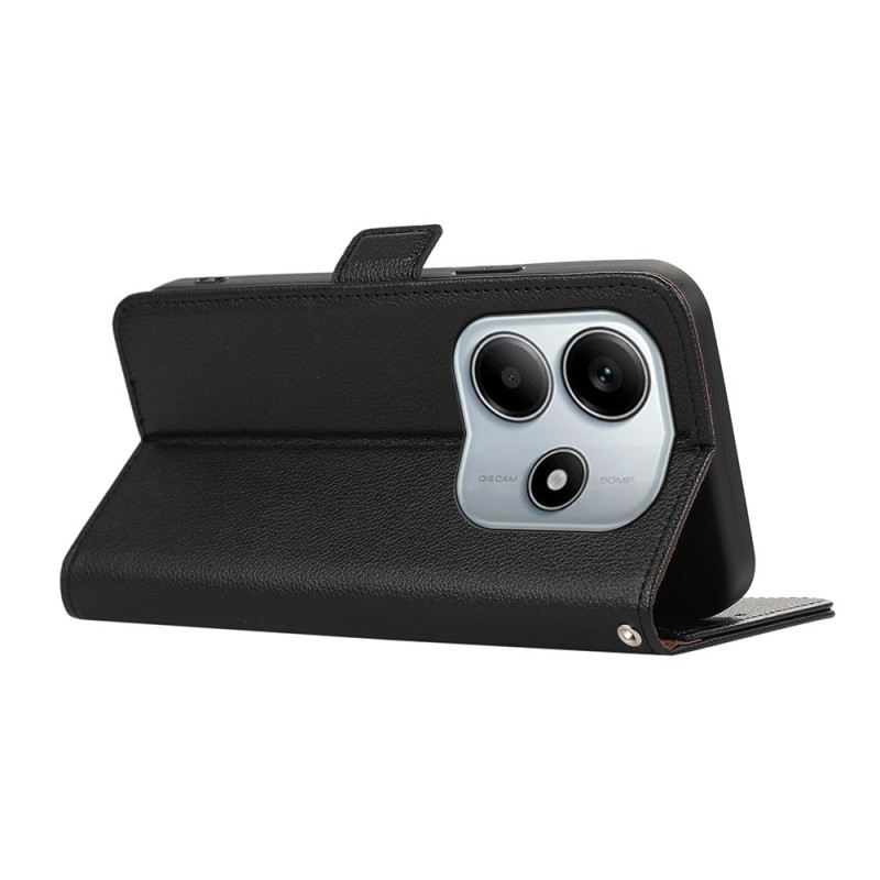 Lederhüllen Xiaomi Redmi Note 14 5g Handyhülle Rfid-schutz