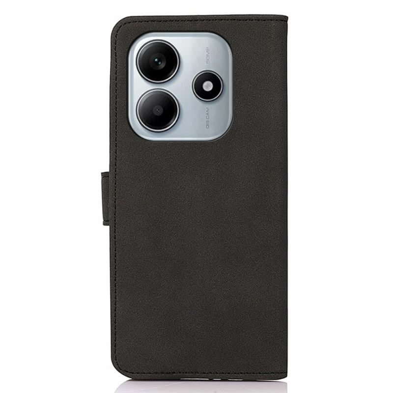 Lederhüllen Xiaomi Redmi Note 14 5g Handyhülle Strukturierter Effekt