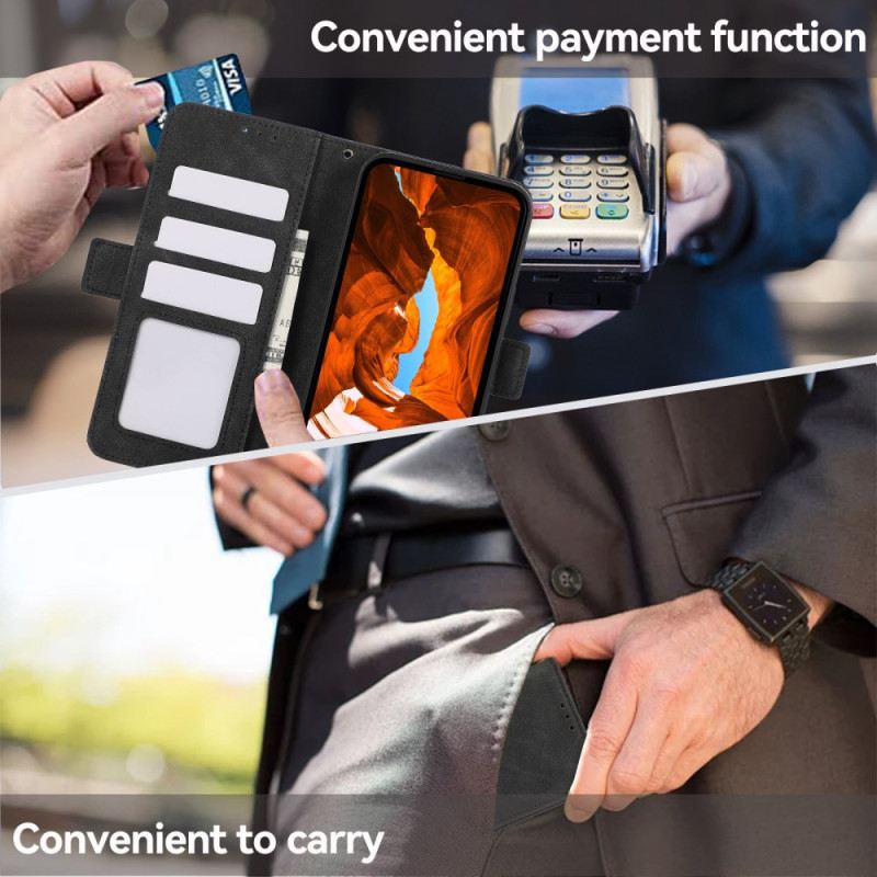 Lederhüllen Xiaomi Redmi Note 14 5g Handyhülle Vintage-effekt